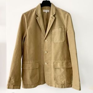Alex Mill 3 Button Khaki Chino Blazer